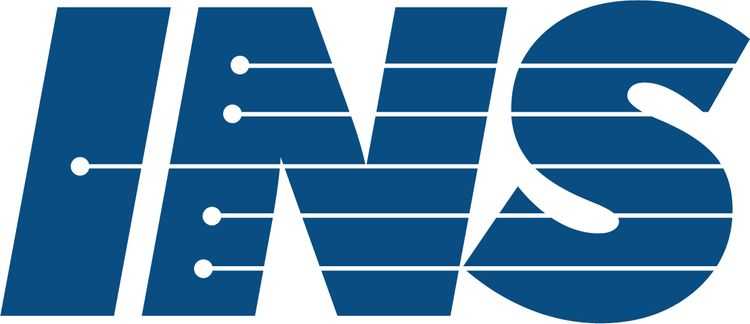 Infusion Nurses Society only includes its acronym in large, bold letters in its nonprofit logo.