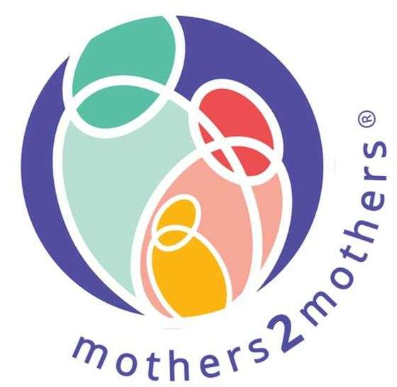 Mothers2Mothers designed their nonprofit logo to include a symbol of a family in a circular design.