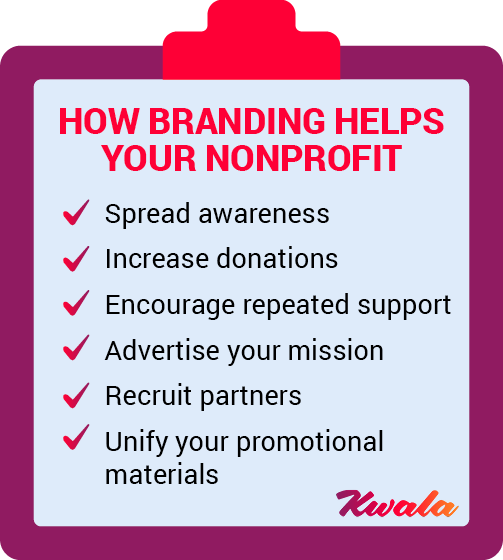 Here are six main ways effective nonprofit branding assists your cause.