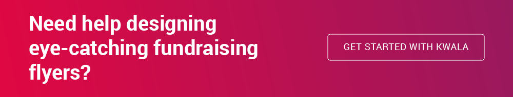 Fill out our onboarding form so we can work with your organization to create effective fundraising flyers.